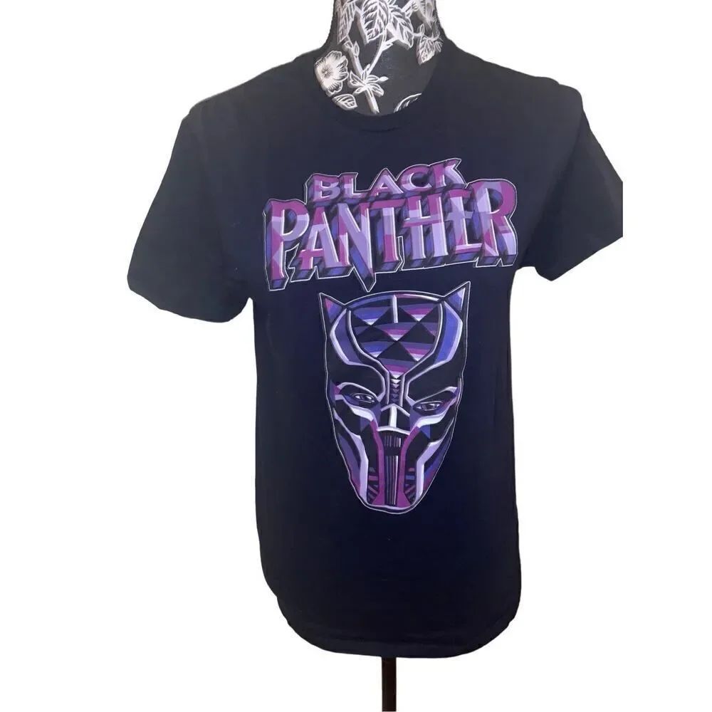 Marvel Studios Black Panther Graphic T Shirt Comic Cartoon Fantasy